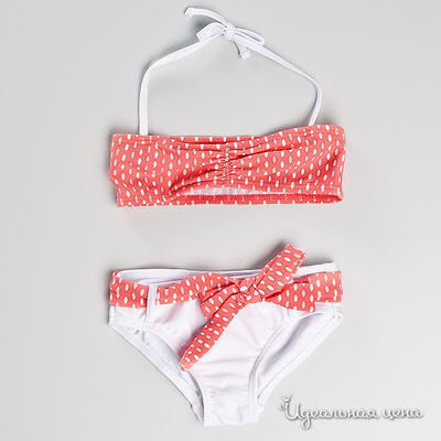 Купальник Gulliver, цвет цвет красный / белый