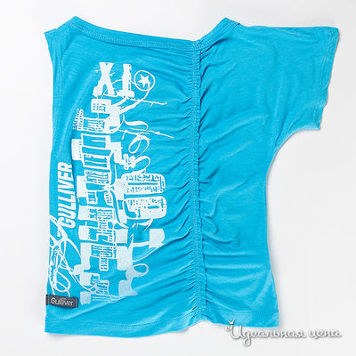 Майка Gulliver, цвет цвет голубой