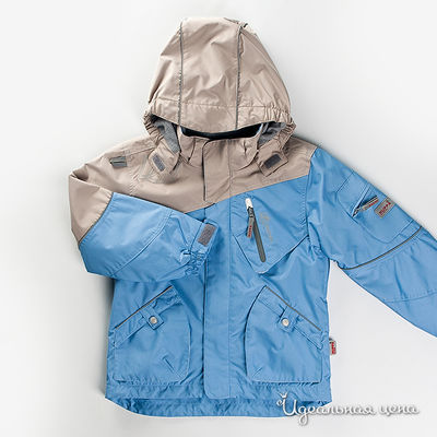 Куртка Huppa, цвет цвет голубой / бежевый