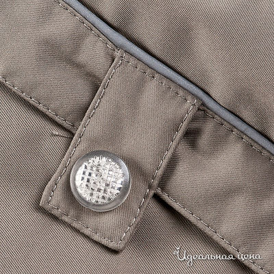 Куртка Huppa для девочки, цвет серый / бежевый, рост 134-152 см