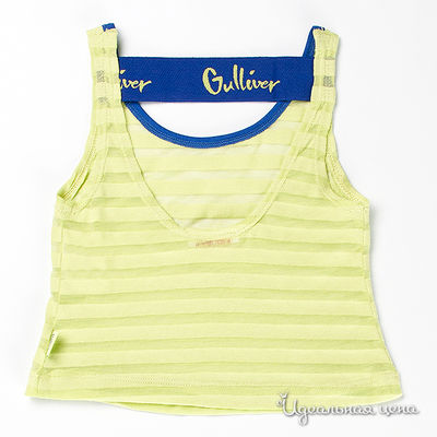 Майка Gulliver, цвет цвет светло-салатовый