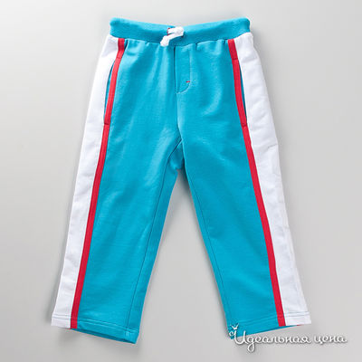Брюки Gulliver, цвет цвет голубой / белый / красный