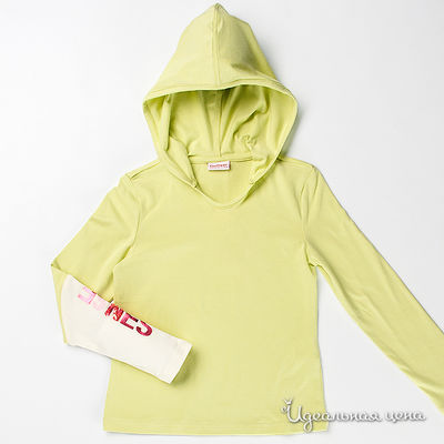 Футболка с длинным рукавом Gulliver, цвет цвет светло-салатовый