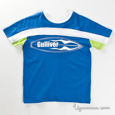 Футболка Gulliver, цвет цвет синий