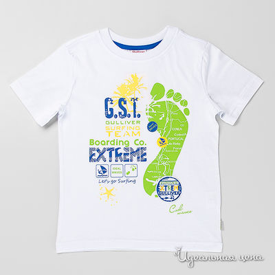 Футболка Gulliver, цвет цвет белый