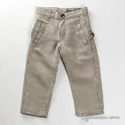 Брюки Gulliver, цвет цвет молочный / темно-серый/ коричневый