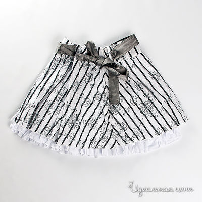 Юбка Gulliver, цвет цвет белый / черный