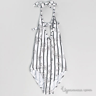 Купальник Gulliver, цвет цвет черный / белый