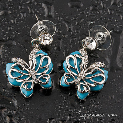 Серьги "Бабочки" Angello Ricci