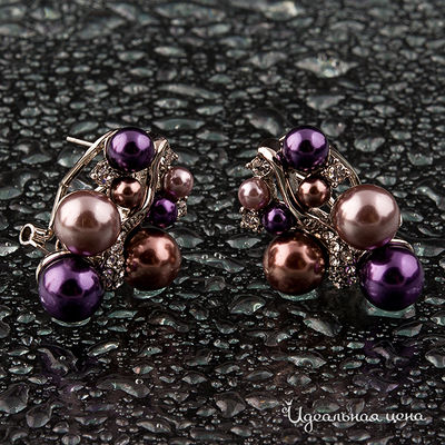 Серьги "жемчуг" Angello Ricci