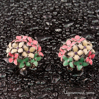 Серьги "Цветы" Angello Ricci