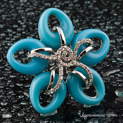 Брошь "Цветок" Angello Ricci