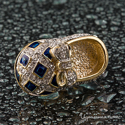 Брошь-пусета "Туфелька" Angello Ricci