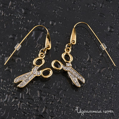 Серьги "Ножницы" Angello Ricci