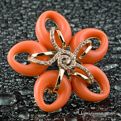 Брошь "Цветок" Angello Ricci