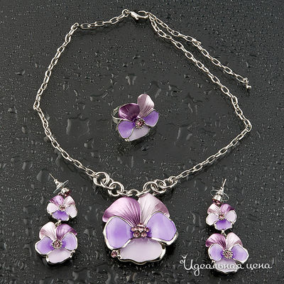 Комплект фиолетовый Angello Ricci