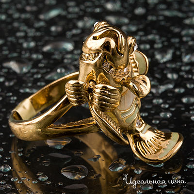 Кольцо "Рыбка" Angello Ricci