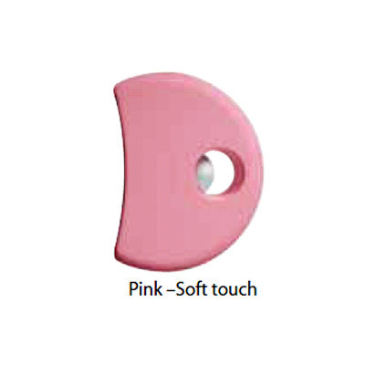 Ручка Cristel, цвет цвет розовый