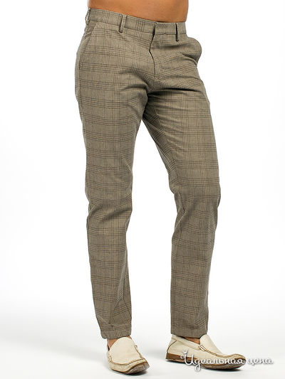 Брюки Jess France, цвет цвет серо-бежевый