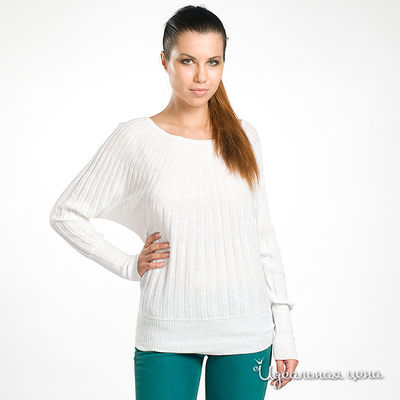 Джемпер Marlboro Classics, цвет цвет белый