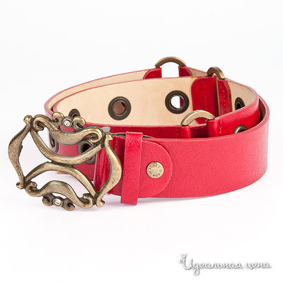 Ремень Roberto Nardi, цвет цвет красный