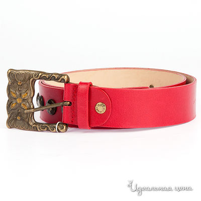 Ремень Roberto Nardi, цвет цвет красный