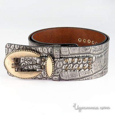 Ремень Roberto Nardi, цвет цвет серый