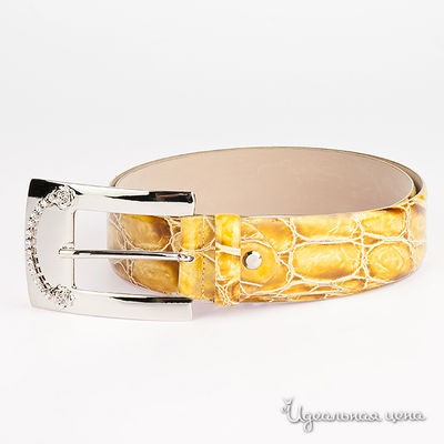 Ремень Roberto Nardi, цвет цвет желтый