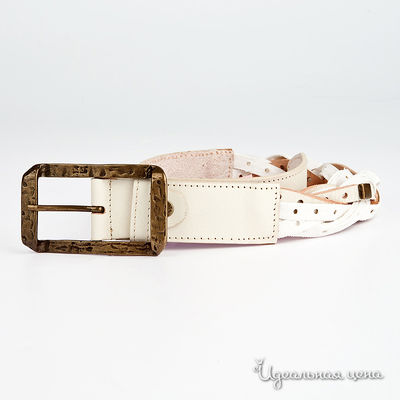 Ремень Roberto Nardi, цвет цвет белый