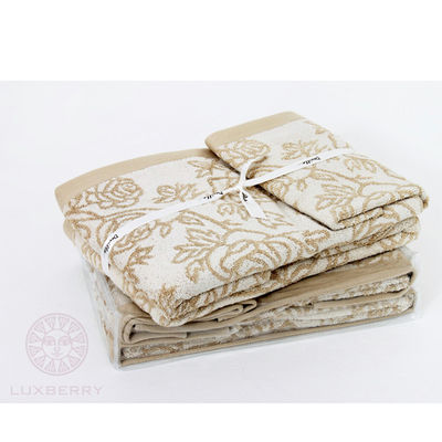 Комплект из трех полотенец Luxberry