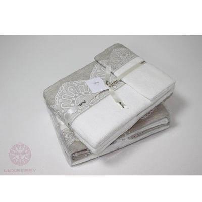 Комплект из трех полотенец Luxberry