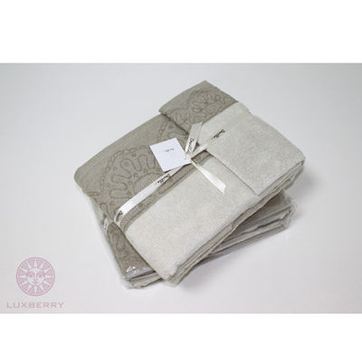 Комплект из трех полотенец Luxberry