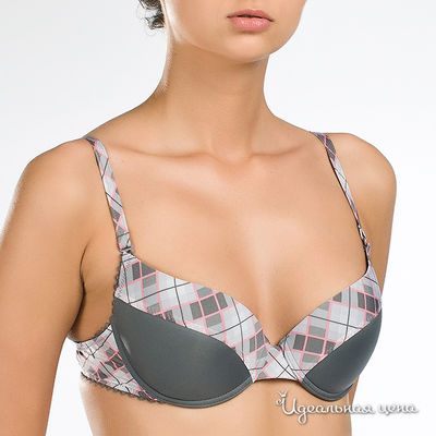 Бюстгальтер Dimanche, цвет серый