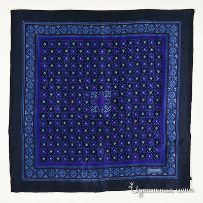 Платок Итальянские платки, цвет цвет синий