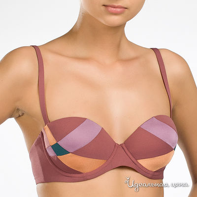 Бюстгальтер Dimanche, цвет бордовый