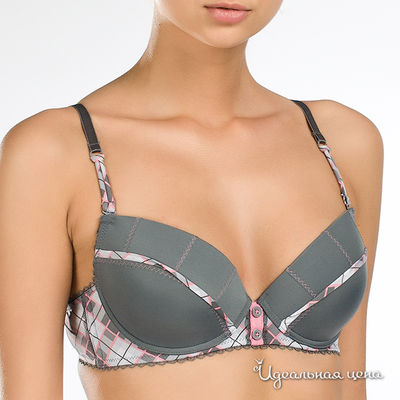 Бюстгальтер Dimanche, цвет серый