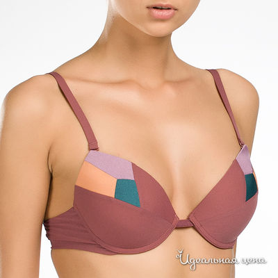 Бюстгальтер Dimanche, цвет бордовый