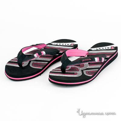Сланцы Joma, цвет цвет черный / розовый
