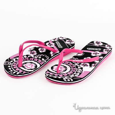 Сланцы Joma, цвет цвет черный / розовый