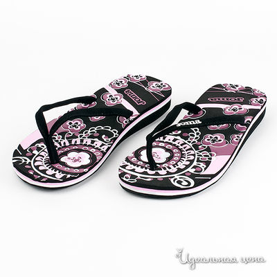 Сланцы Joma, цвет цвет черный / розовый