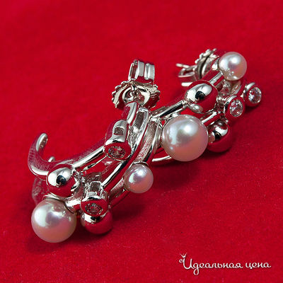 Серьги Majorica