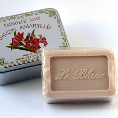 Мыло в жестяной коробочке Le Blanc АМАРАЛИС, 100 г