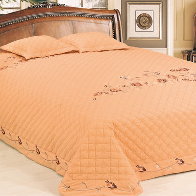 Покрывало Softline, цвет цвет персиковый