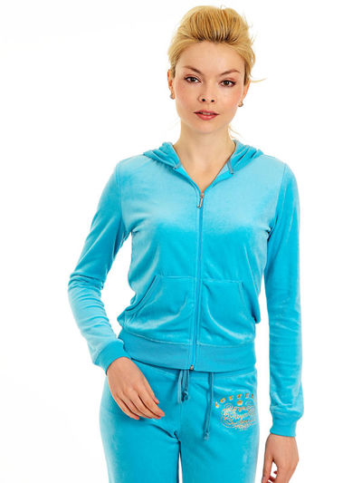 Костюм Juicy Couture, цвет цвет голубой