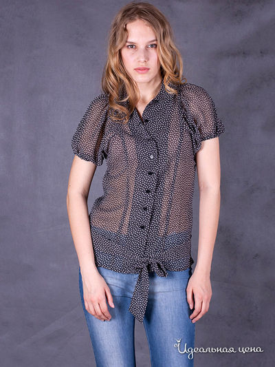 Блузка Bizzaro, цвет цвет черный