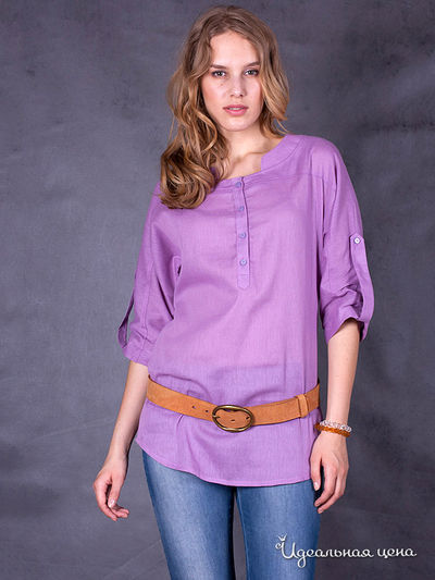 Блузка Bizzaro, цвет цвет сиреневый