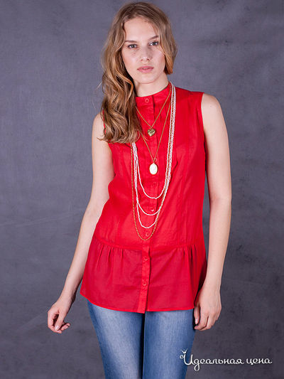 Блузка Bizzaro, цвет цвет красный