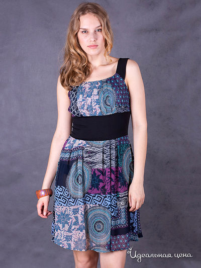 Платье Bizzaro, цвет цвет голубой