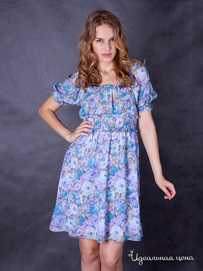 Платье Bizzaro, цвет цвет сиреневый