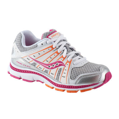 Кроссовки Saucony, цвет цвет серебряный / оранжевый